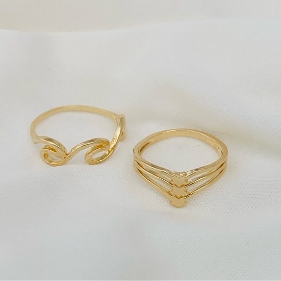 Ocean Wave Ring - Picture 6 of 12